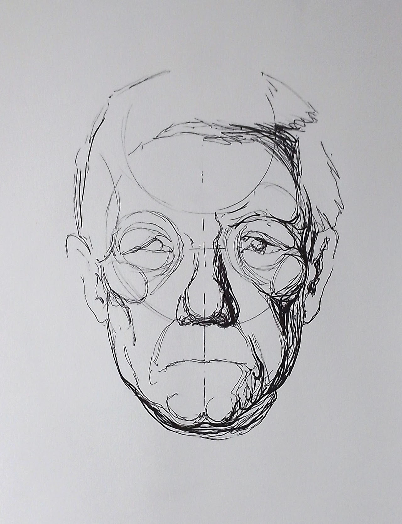 Portrait de Jean Gabin.